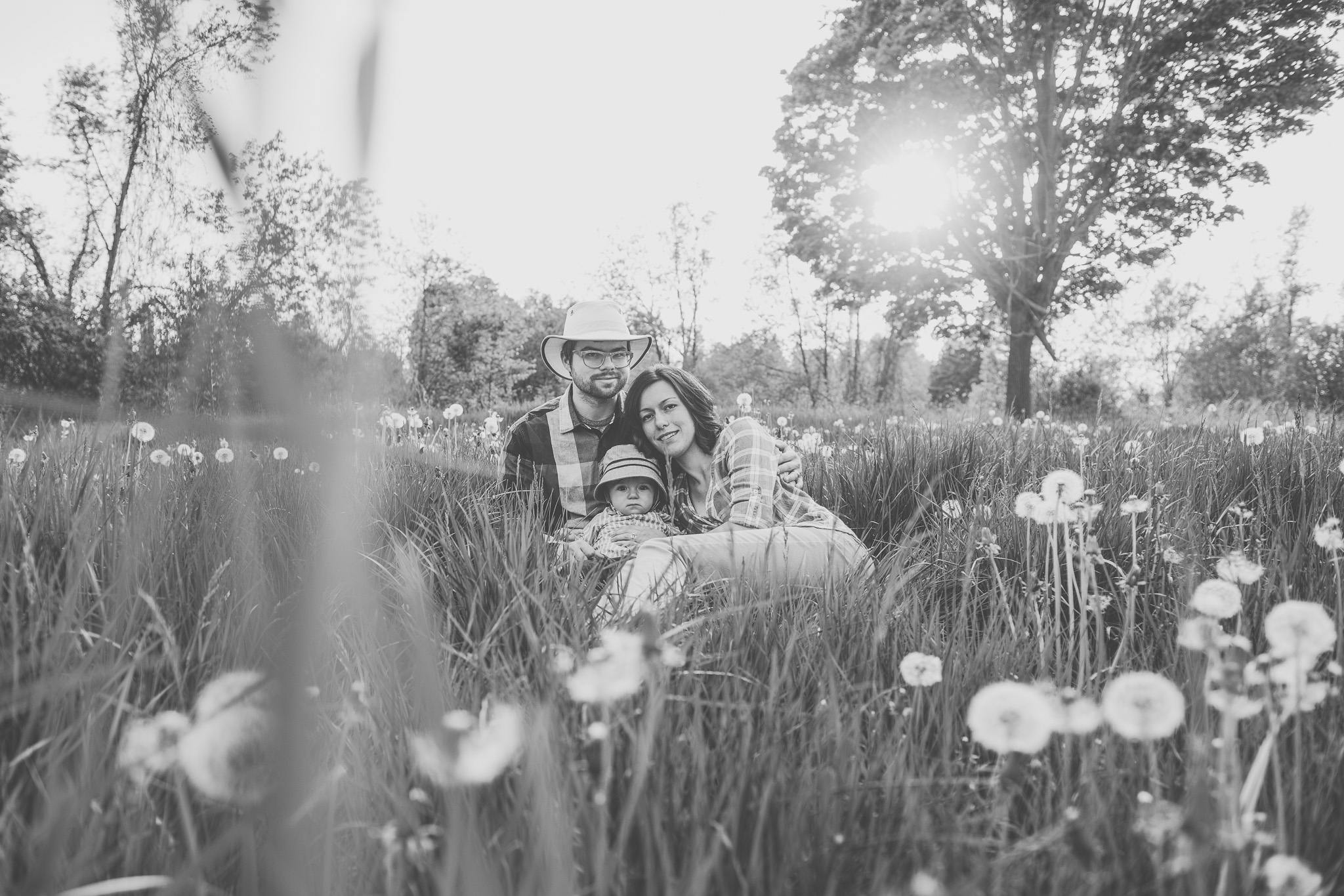 family photography, cobourg ontario, cobourg photographer, port hope photographer, family photographer, family photography, lifestyle photographer, lifestyle photography, toronto photographer, outdoors, woods, sunset, black and white
